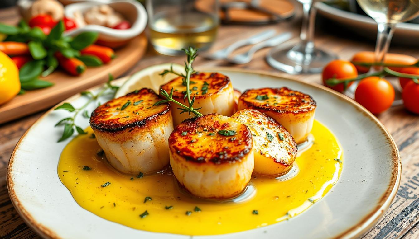 lemon scallops