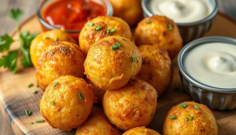 Baked potato balls