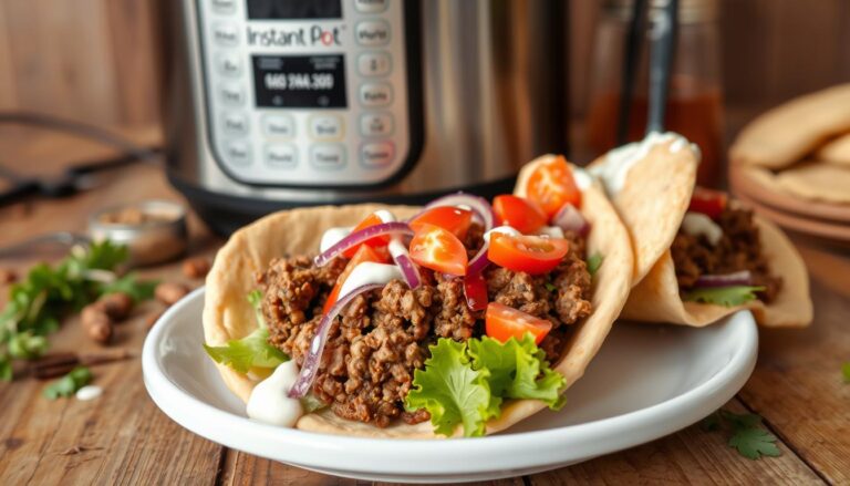 Instant Pot Ground Beef Gyros