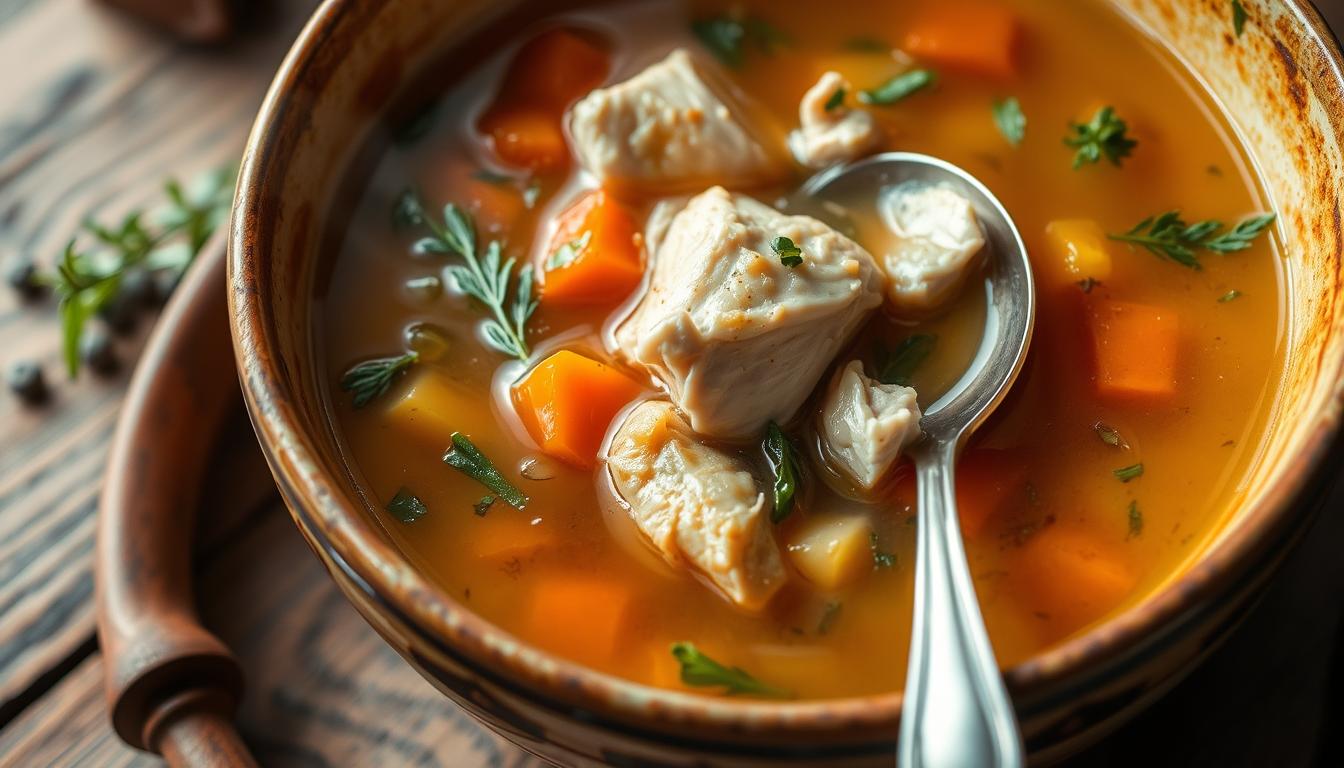 bone broth soup recipe chicken