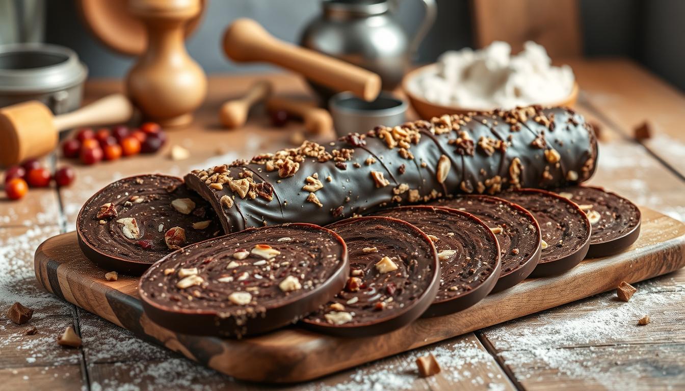 chocolate salami