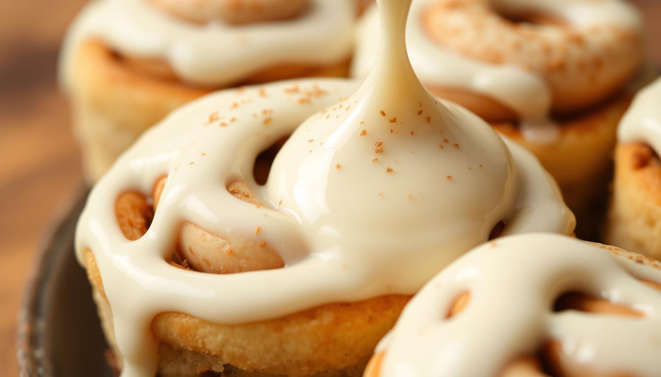 cream cheese icing for cinnamon rolls