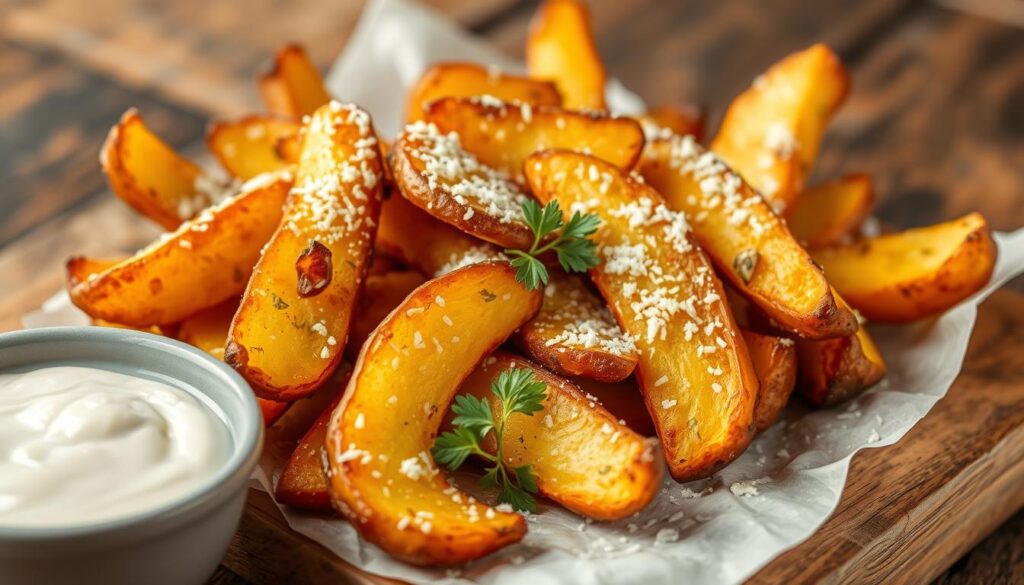 crispy potatoes