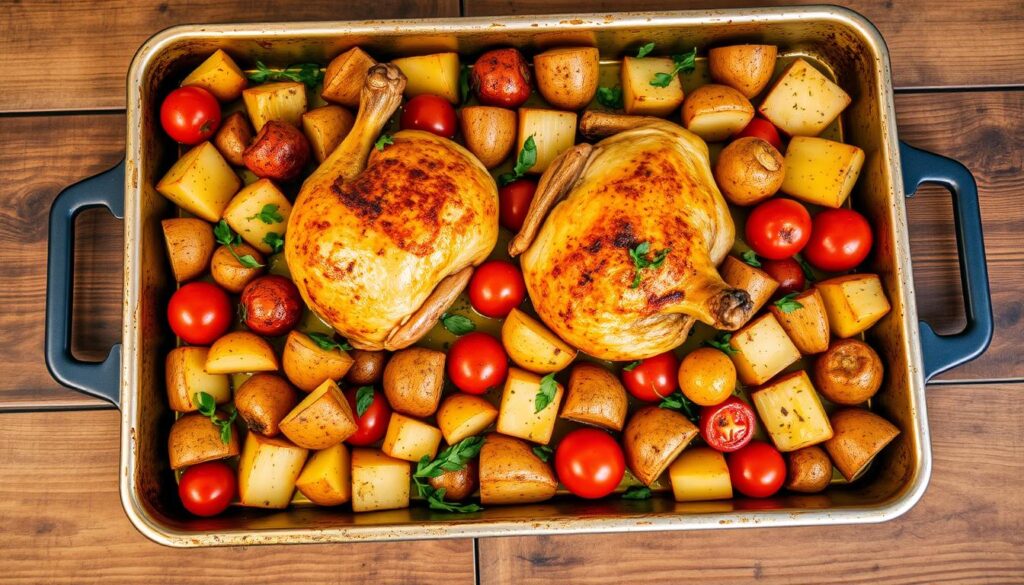 delicious sheet pan dinner