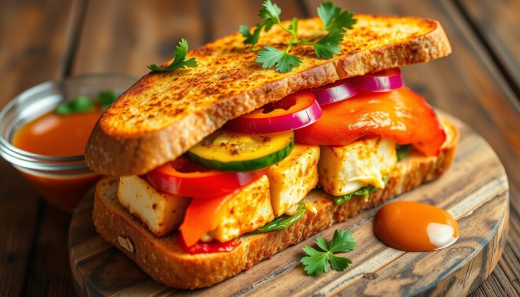 easy paneer sandwich