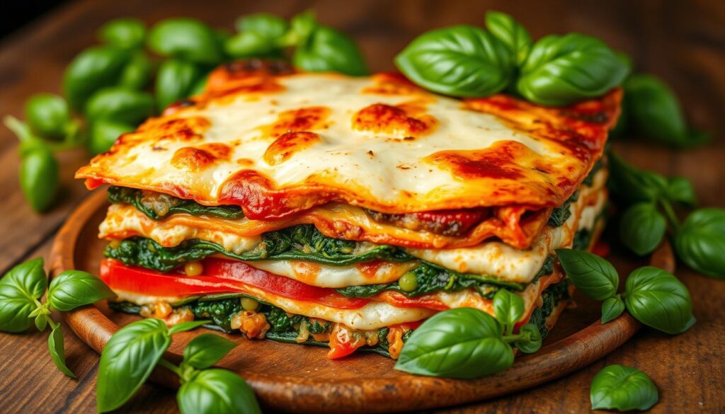 easy vegetarian lasagna