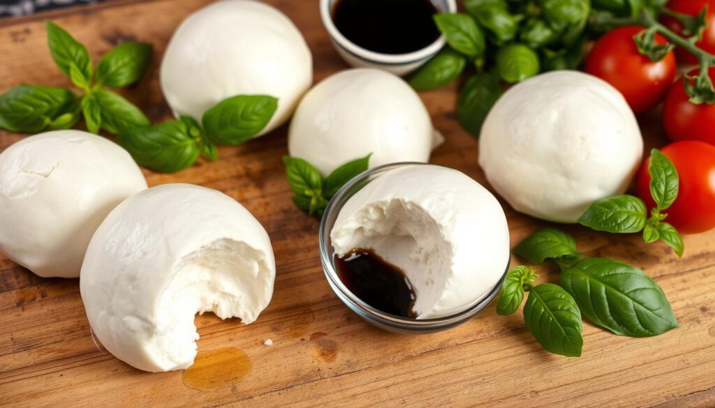 homemade mozzarella cheese balls