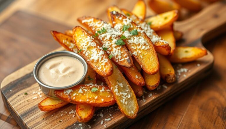 parmesan potato wedges