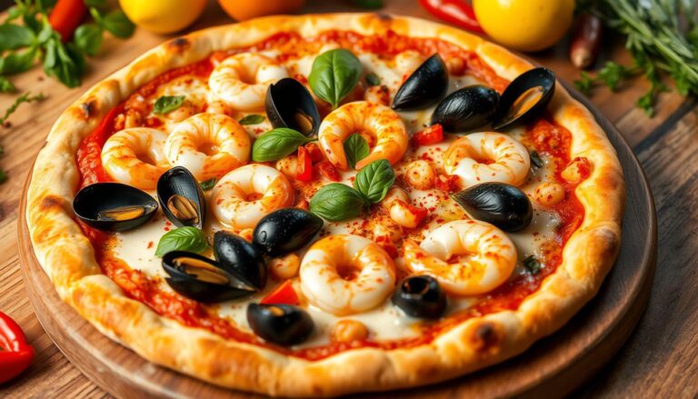 pizza frutta di mare