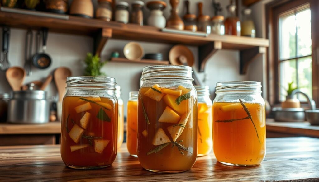 traditional bone broth soup storage