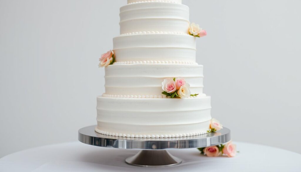 wedding cake assembly